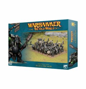 The Old World: Orc & Goblin tribes – Black orc mob (09-13)