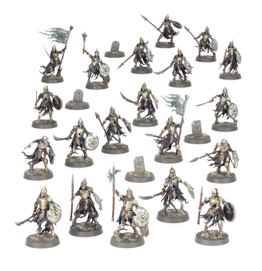 Warhammer Age of Sigmar: Soulblight Gravelords - Esqueletos Repicahuesos (91-42) - Imagen 2