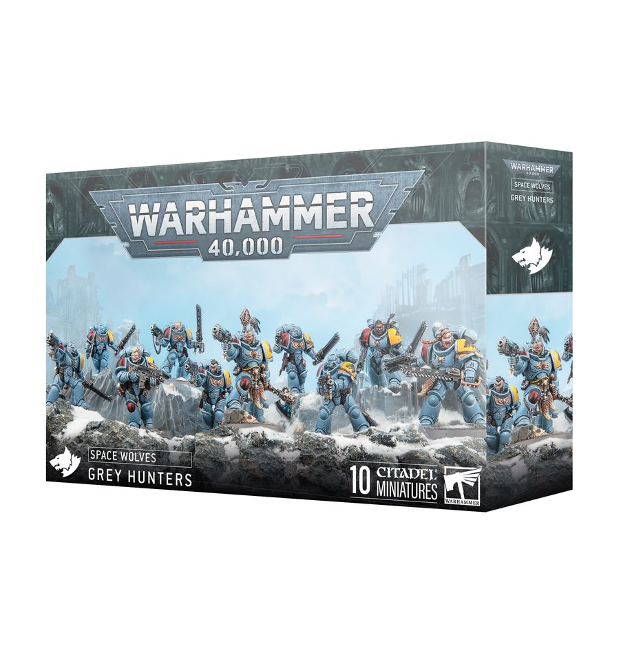 Warhammer 40000: Space Wolves - Cazadores Grises (53-21)