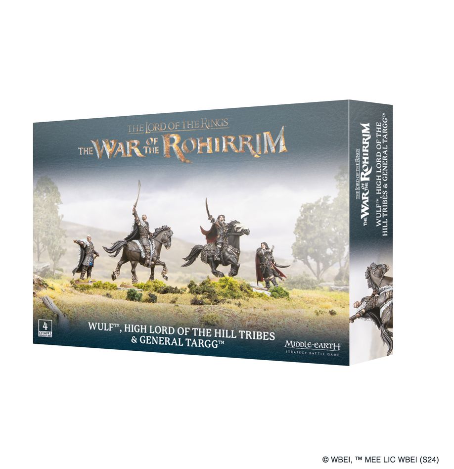 Middle Earth: Wulf High Lord of the Hill Tribes & General Targg (30-92)