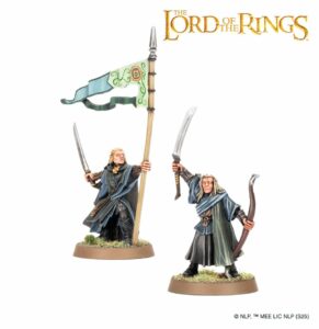 Middle Earth: Lorien Elf commanders (VD)