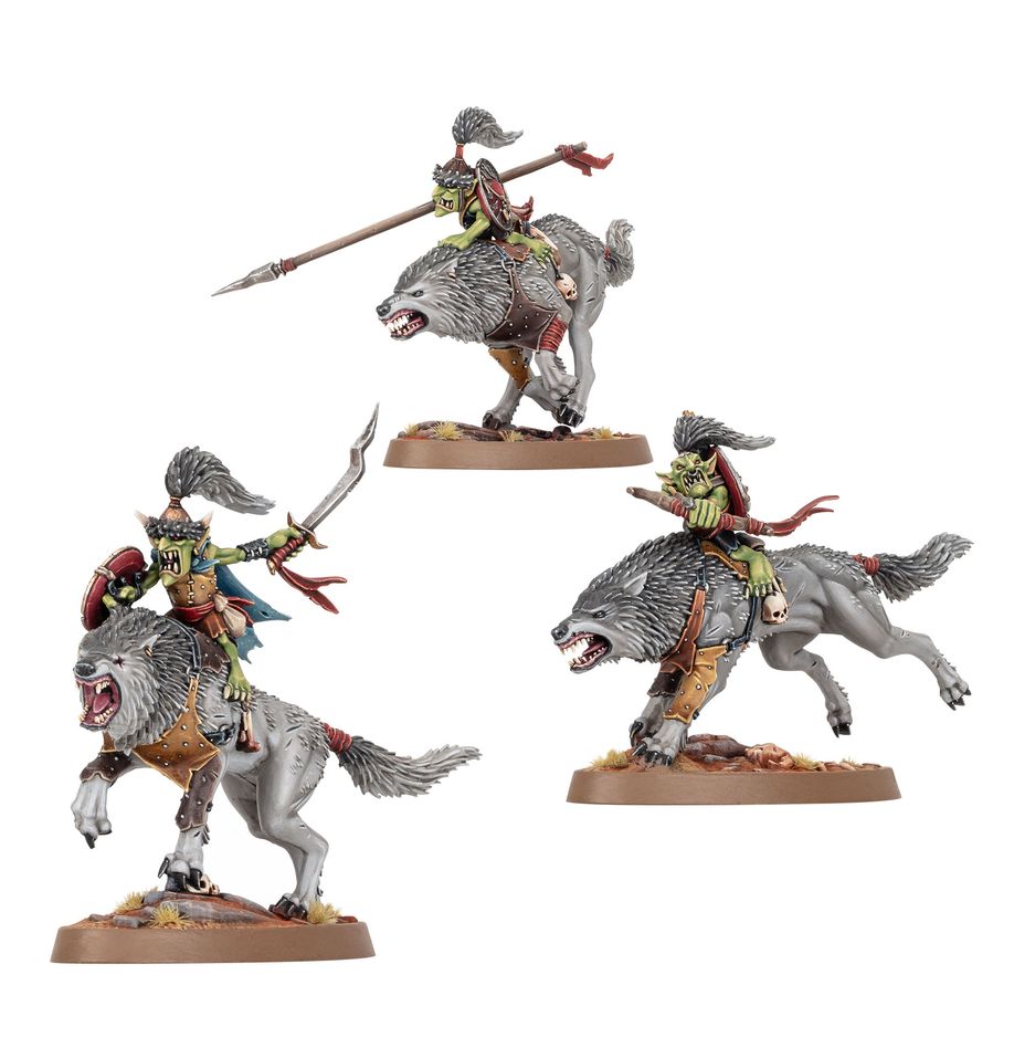 Age of Sigmar: Gloomspite Gitz - Jefe Gruñón y Zekito de Kabalgaloboz (89-98)