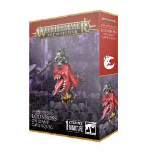 Gloomspite Gitz: Loonboss On Giant Cave Squig (89-35)