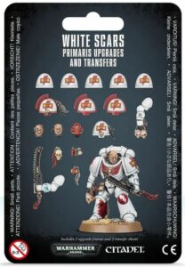 White Scars: Mejoras y calcomanías de Primaris (55-23)