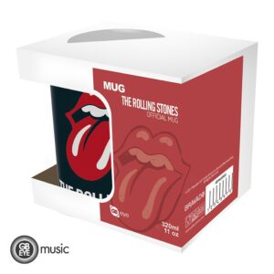 THE ROLLING STONES – Taza – 320 ml – Logo