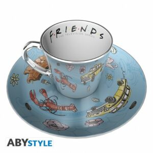 FRIENDS – Mirror mug & plate set – Pattern