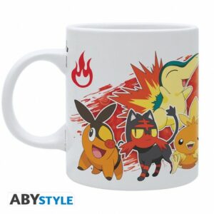 POKEMON – Mug – 320 ml – Fire Starters White