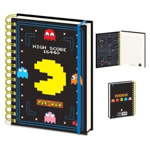 Pyramid A5 Wiro Notebook – Pac-Man