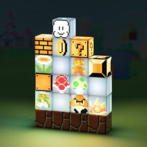 Super Mario Bros Build A Level Light (Lampara)