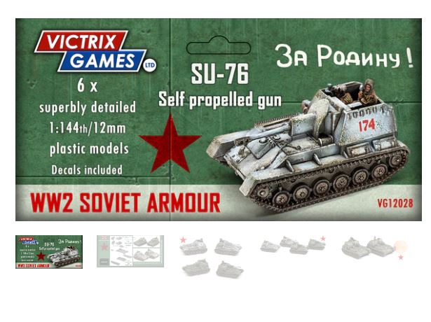 Victrix: SU76 + Crew (VG12028)