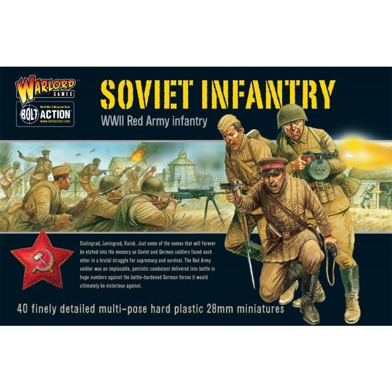 Bolt Action: Soviet Infantry plastic box set