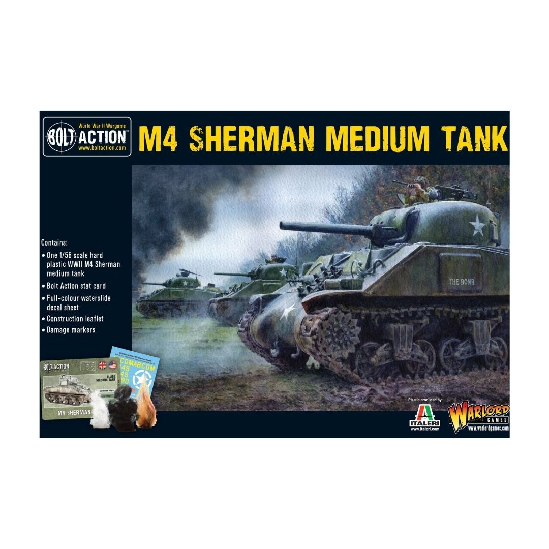 Bolt Action: M4 Sherman medium tank (plastic) (402013006)