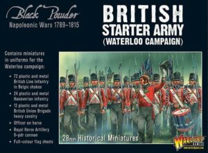 Black Powder: Napoleonic British starter army (Waterloo campaign)