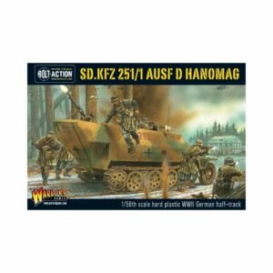 Bolt Action: Sd.Kfz 251/1 ausf D Hanomag (plastic box set) (402012003)