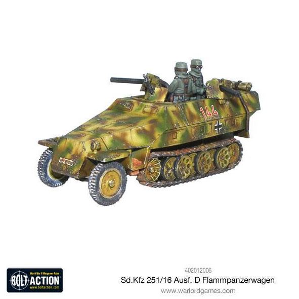 Bolt Action: Sd.Kfz 251/16 Flammpanzerwagen (402012006)