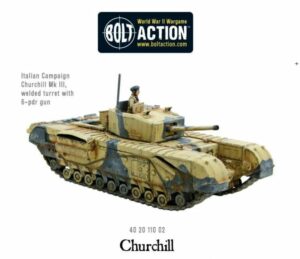 Bolt Action: Churchill Tank (Plastic) (402011002)
