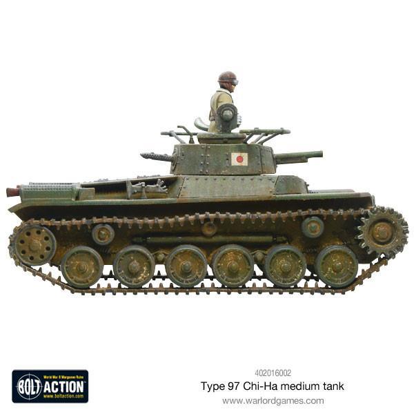 Bolt Action: Chi-Ha Japanese tank (Plastic)