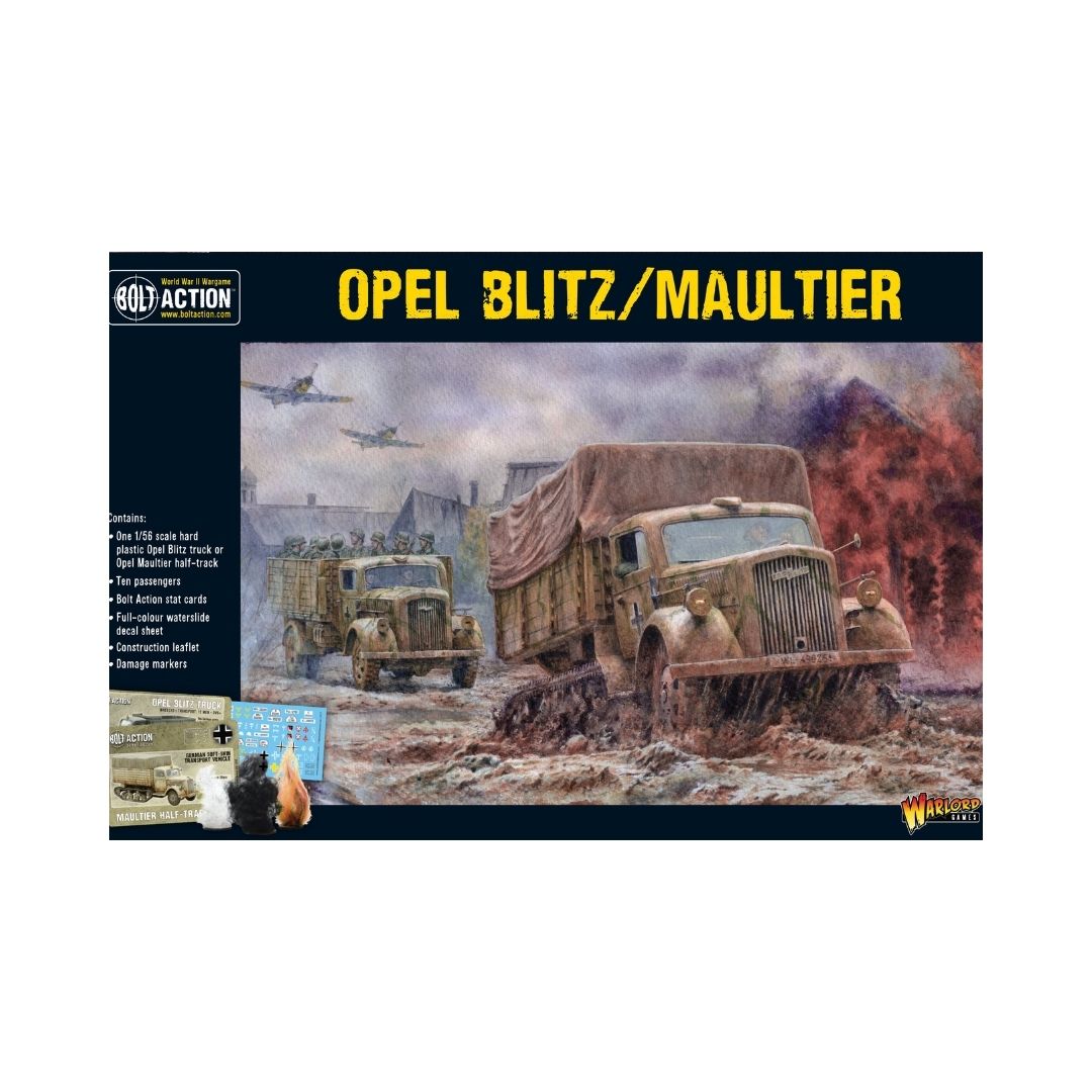 Bolt Action: Opel Blitz/Maultier (plastic) (402012018)