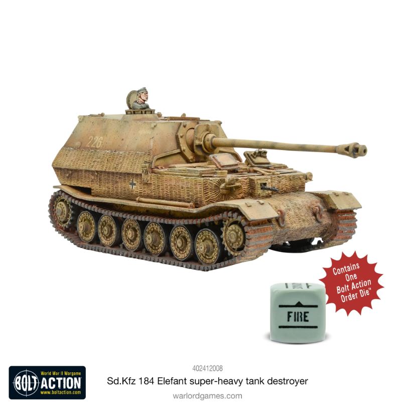 Bolt Action: Sd.Kfz 184 Elefant heavy tank destroyer (402412008)