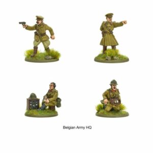Bolt Action: Belgian Army HQ