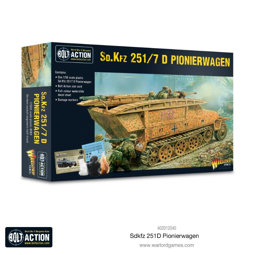 Bolt Action: Sd.Kfz 251/7 D Pionierwagen (402012040)