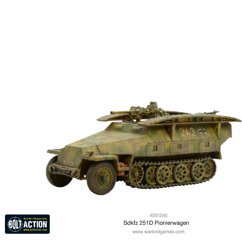 Bolt Action: Sd.Kfz 251/7 D Pionierwagen (402012040) - Imagen 2