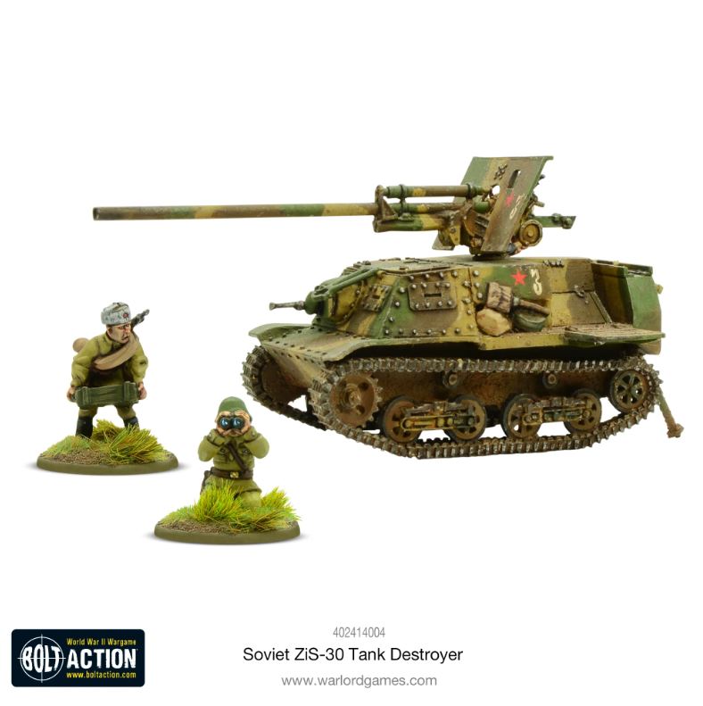 Bolt Action: Soviet ZIS-30 Tank Destroyer - Imagen 2