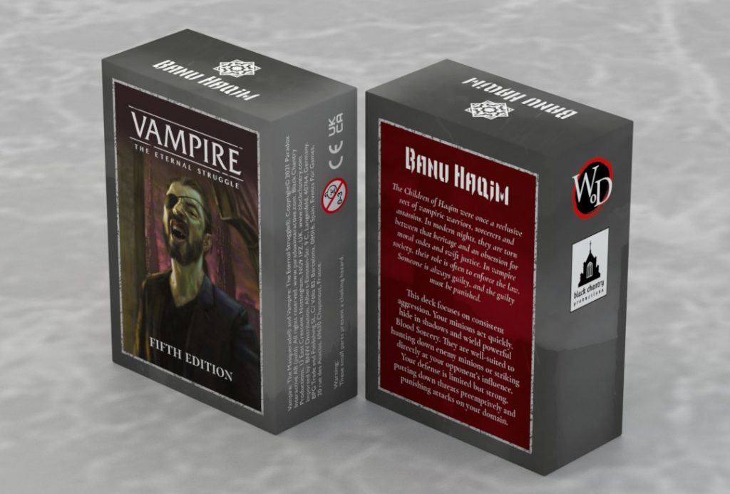VTES: Fifth Edition preconstructed deck - Banu Haquim (ES)
