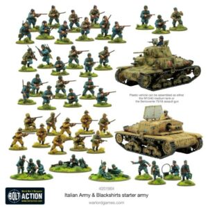 Bolt Action: Starter Army – Italian Army & Blackshirts