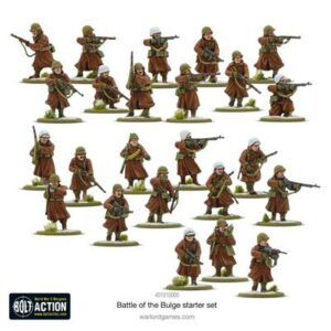 Bolt Action: US Army Infantry platoon (winter)