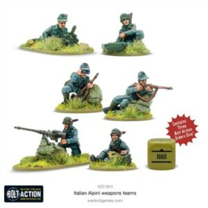 Bolt Action: Italian Alpini weapons teams