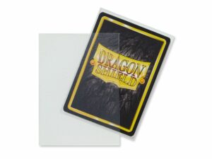 Dragon Shield: Standard Sleeves – Matte Clear (100 Sleeves)