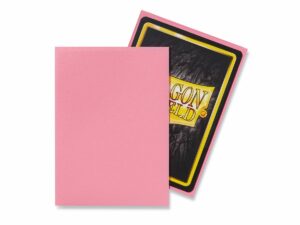 Dragon Shield: Standard Sleeves – Matte Pink (100 Sleeves)