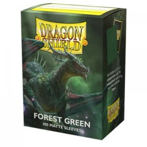 Dragon Shield Standard Matte Sleeves Forest Green (100)