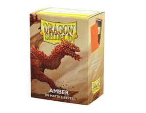 Dragon Shield: Standard Sleeves – Amber (100 Sleeves)
