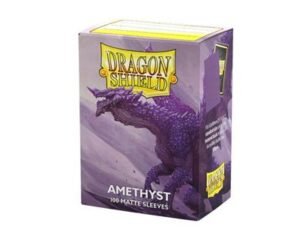 Dragon Shield: Standard Sleeves – Amethyst (100 Sleeves)