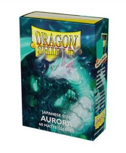 Dragon Shield: Standard Sleeves Matte Japanese – Aurora (60 Sleeves)