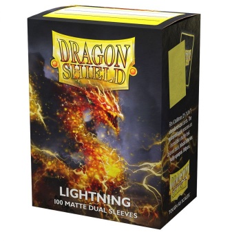 Dragon Shield: Dual Matte Sleeves - Lightning 'Ailia' (100)