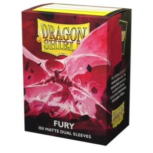 Dragon Shield: Standard Matte Dual Sleeves  Fury (100u)