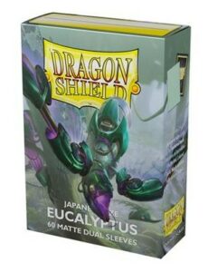 Dragon Shield: Small Sleeves Japanese Dual Matte – Eucapytus (60 Sleeves)