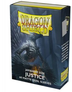 Dragon Shield: Small Sleeves Japanese Dual Matte – Justice (60 Sleeves)
