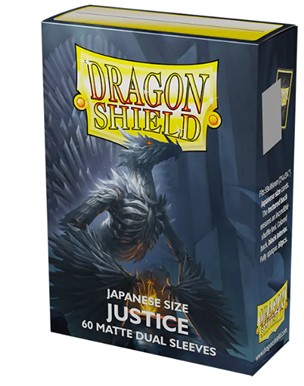 Dragon Shield: Small Sleeves Japanese Dual Matte - Justice (60 Sleeves)