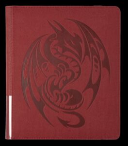 Dragon Shield Portfolio – Card Codex 360 – Blood Red