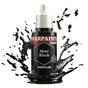 The Army Painter: Warpaints Fanatic – Matt Black – WP3001P