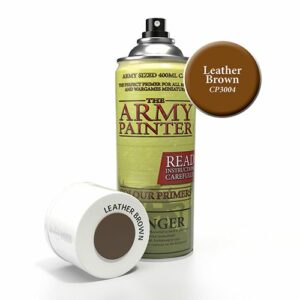 The Army Painter: Colour Primer – Leather Brown (CP3004) Spray