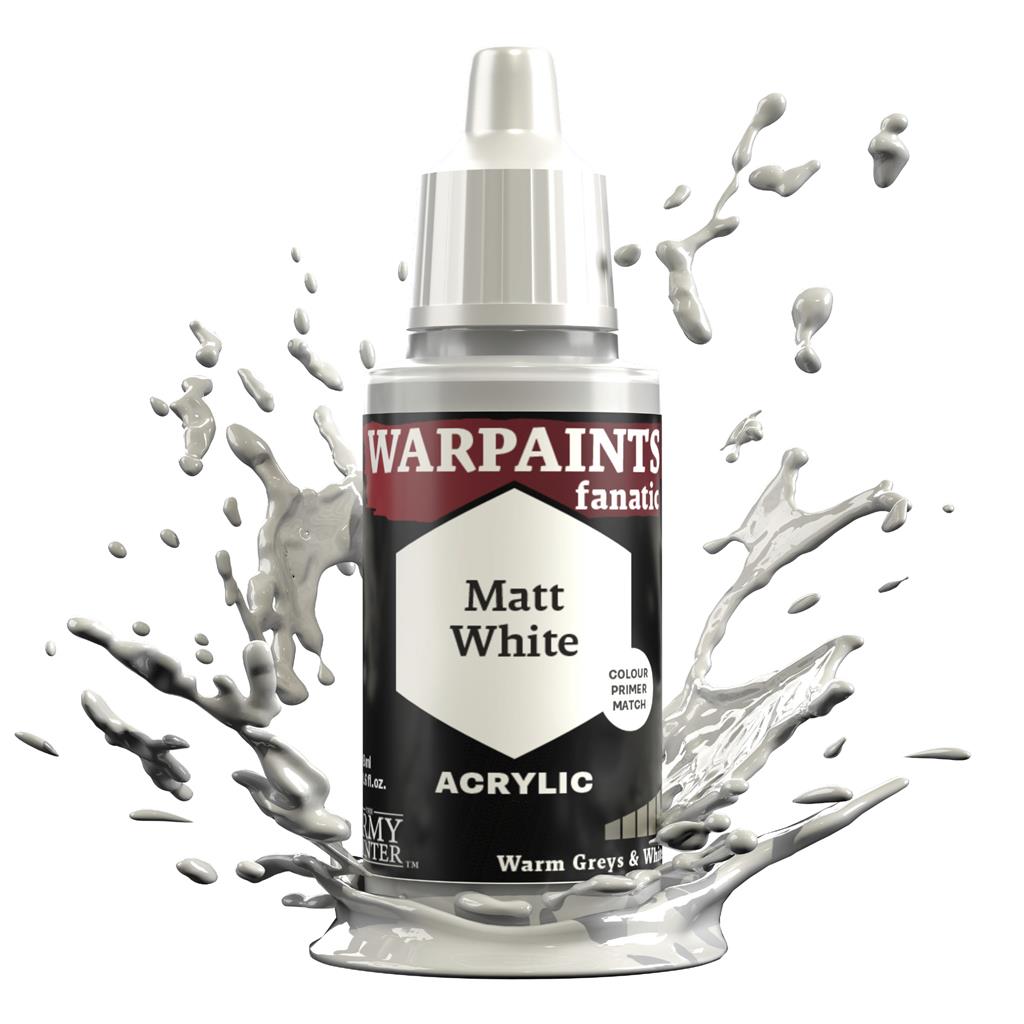 The Army Painter: Warpaints Fanatic - Matt White - WP3012P