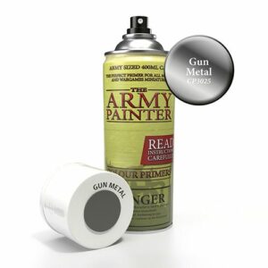 The Army Painter: Colour Primer – Gun Metal (CP3025) Spray