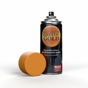 The Army Painter: Colour Primer – Greedy Gold Spray (CP3028)