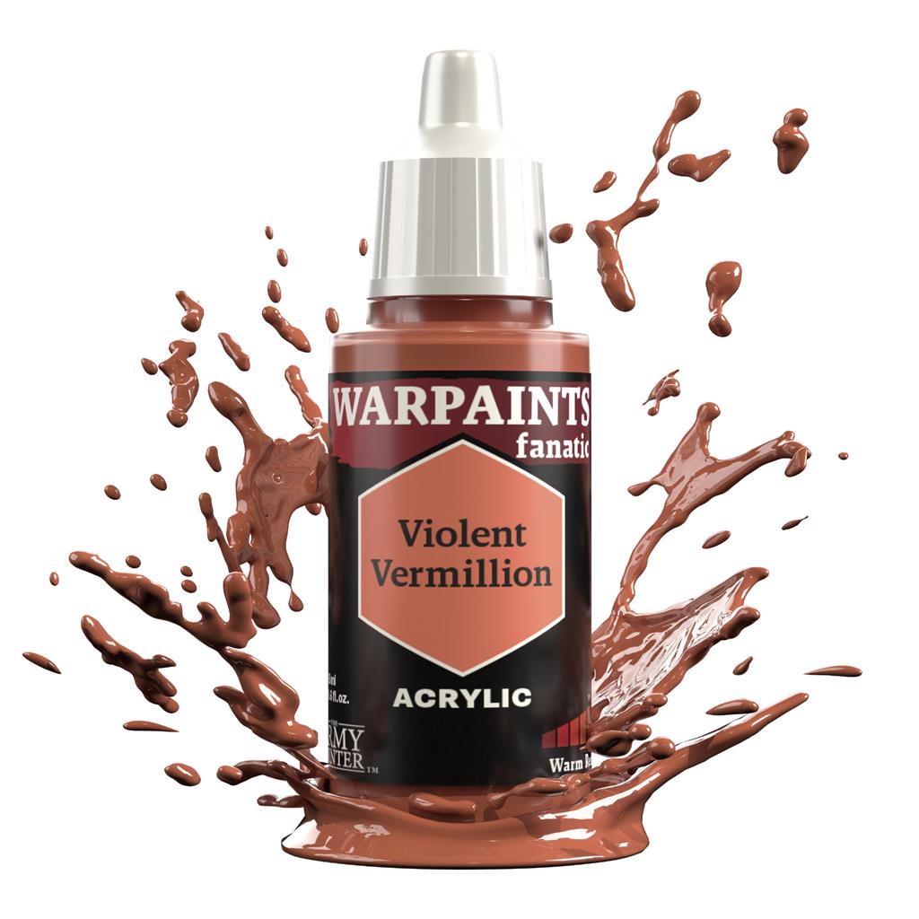 The Army Painter - Warpaints Fanatic: Violent Vermillion - WP3107P