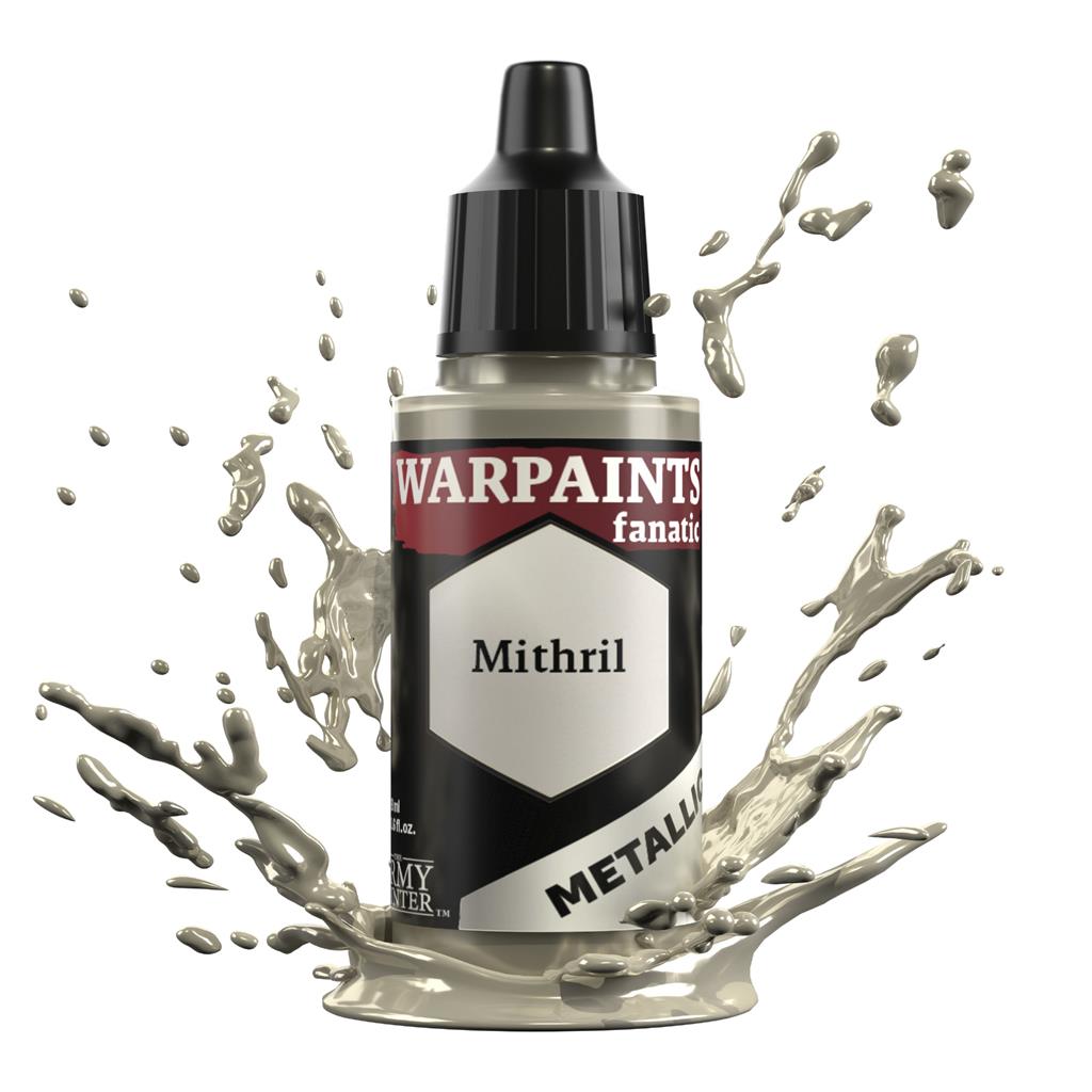 The Army Painter: Warpaints Fanatic Metallic - Mithril - WP3190P